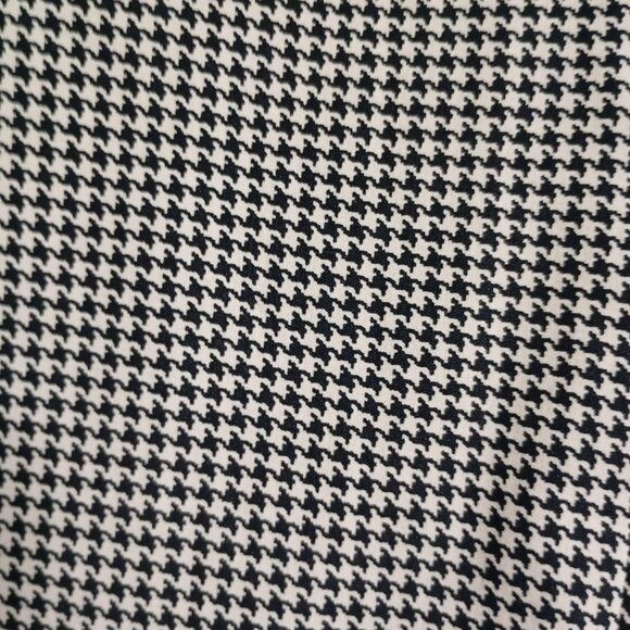 Ellen Tracy Womens Houndstooth Ankle Pant Size M Office Pants - Picture 6 of 10